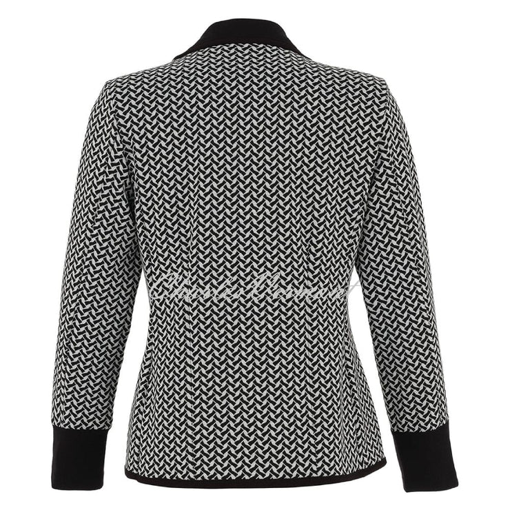 Dolcezza 'Bold & Black' Blazer Jacket - Style 75113