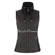 Dolcezza 'Bold & Black' Gilet - Style 75117