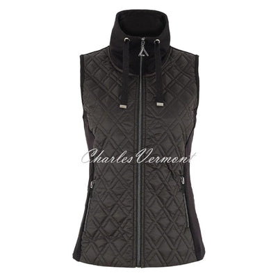 Dolcezza 'Bold & Black' Gilet - Style 75117