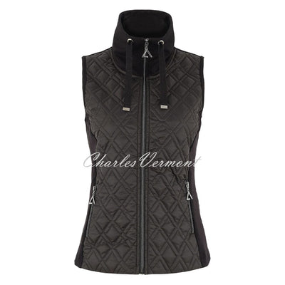 Dolcezza 'Bold & Black' Gilet - Style 75117