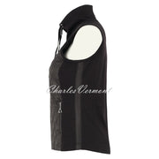 Dolcezza 'Bold & Black' Gilet - Style 75117