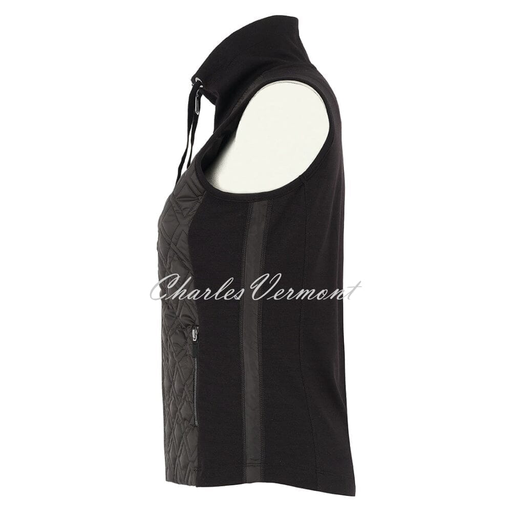 Dolcezza 'Bold & Black' Gilet - Style 75117 | Charles Vermont