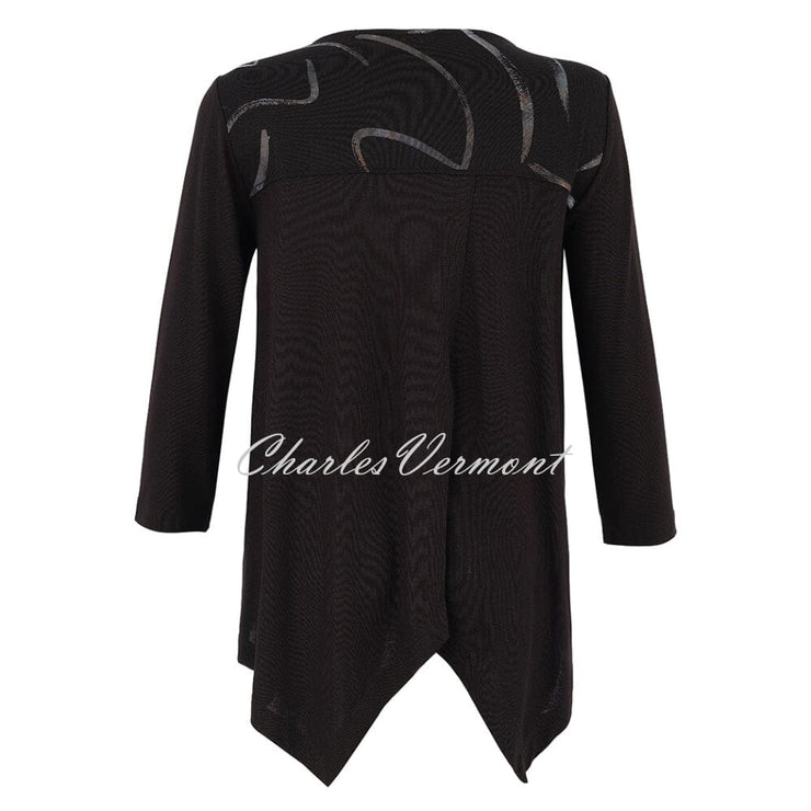 Dolcezza 'Dancing In The Dark' Asymmetric Tunic Top - Style 75121