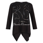 Dolcezza 'Dancing In The Dark' Asymmetric Tunic Top - Style 75121