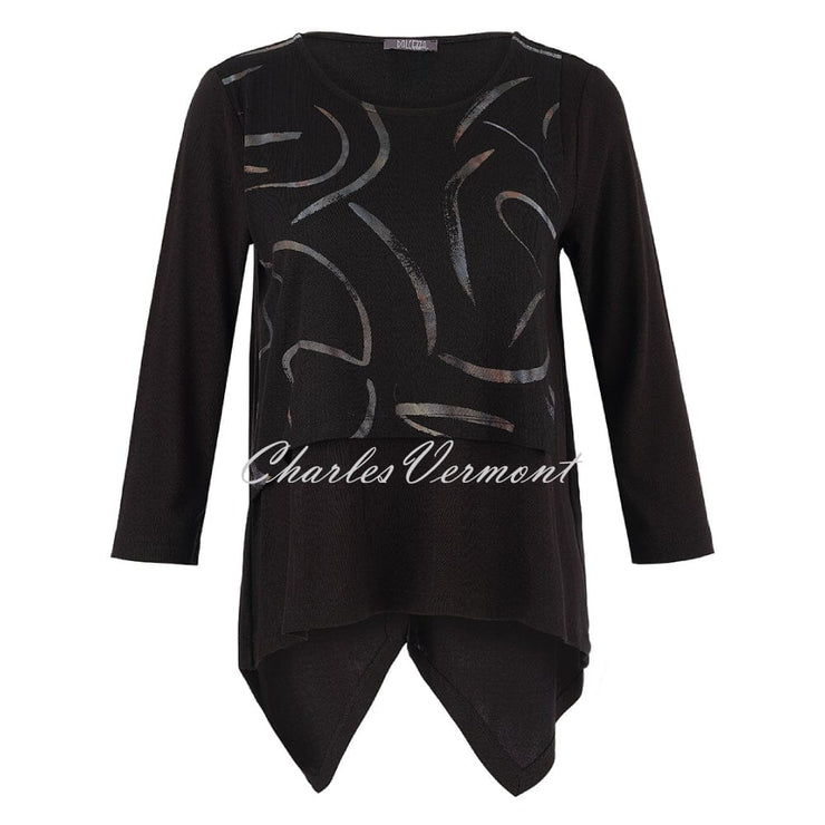 Dolcezza 'Dancing In The Dark' Asymmetric Tunic Top - Style 75121