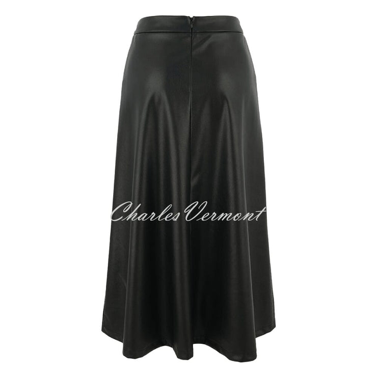Dolcezza 'City Rock' Faux Leather Skirt - Style 75152