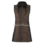 Dolcezza 'City Rock' Longline Gilet - Style 75159