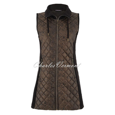 Dolcezza 'City Rock' Longline Gilet - Style 75159