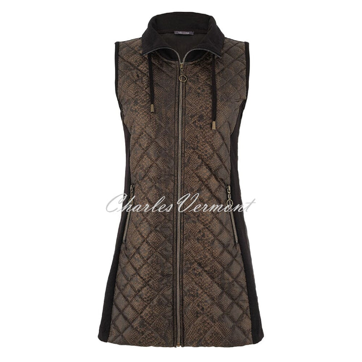 Dolcezza 'City Rock' Longline Gilet - Style 75159