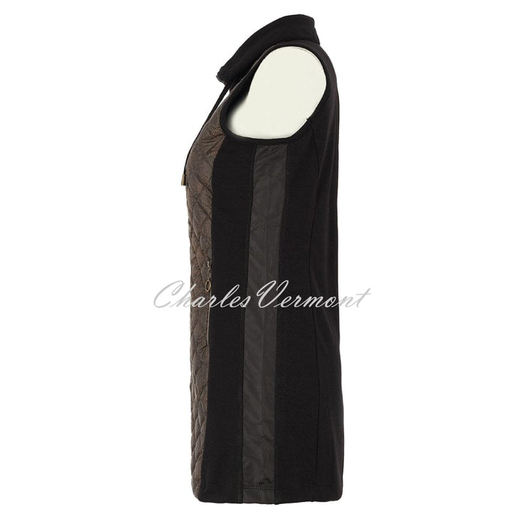 Dolcezza 'City Rock' Longline Gilet - Style 75159