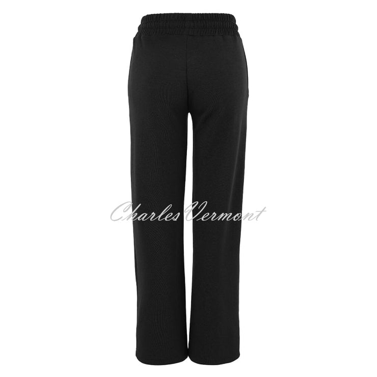 Dolcezza 'Sporty Chic' Smart Jogger Trouser - Style 75176 (Black)