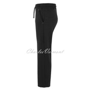 Dolcezza 'Sporty Chic' Smart Jogger Trouser - Style 75176 (Black)
