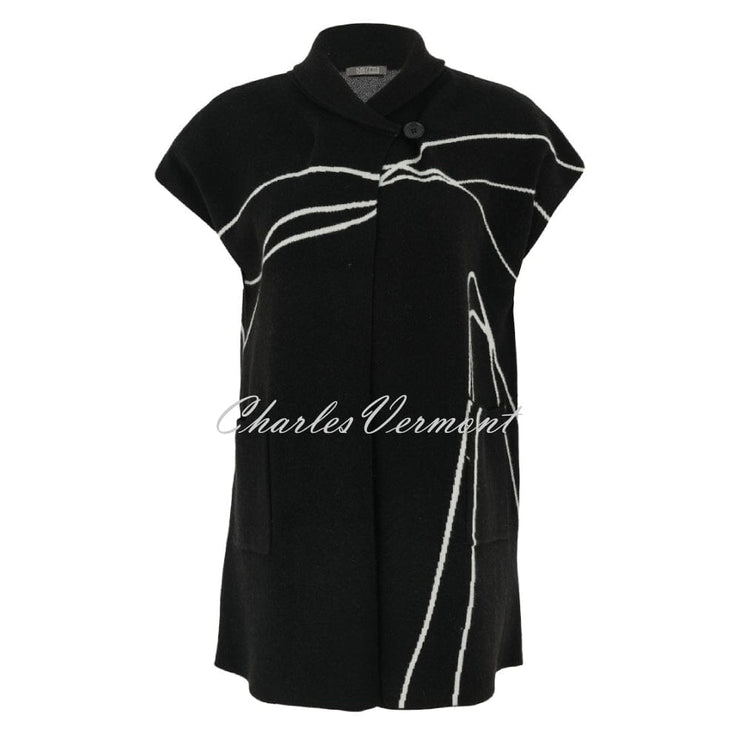 Dolcezza Longline Knit Cover Up Jacket - Style 75303