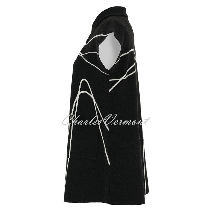 Dolcezza Longline Knit Cover Up Jacket - Style 75303