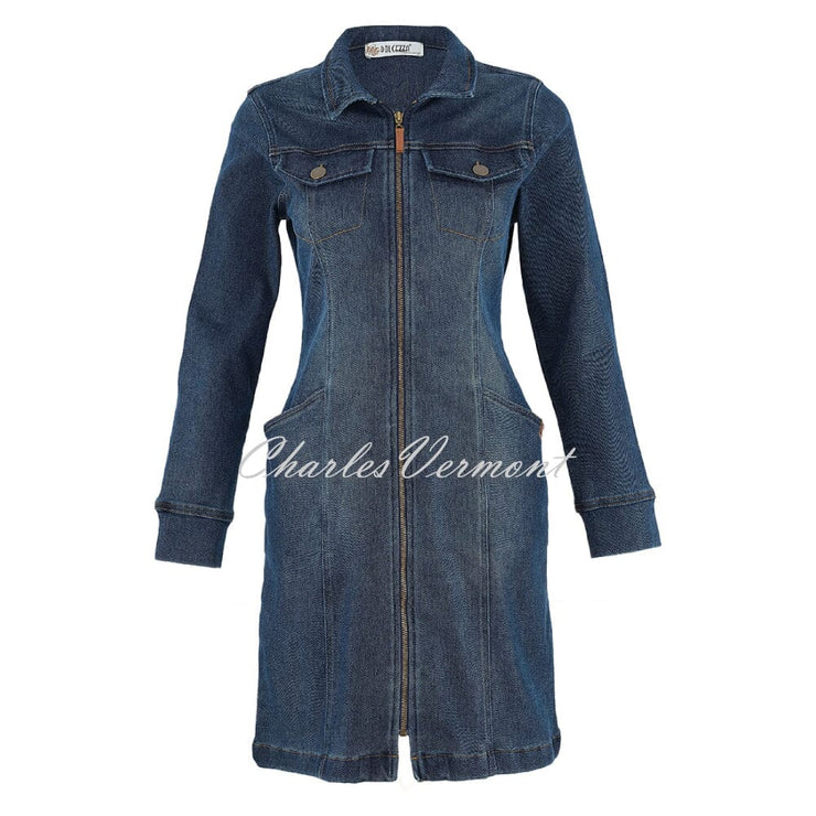 Dolcezza 'Never Without My Jeans' Denim Dress - Style 75400