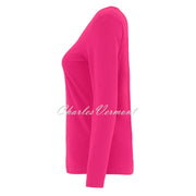 Dolcezza V-Neck Top - Style 75502 (Magenta)