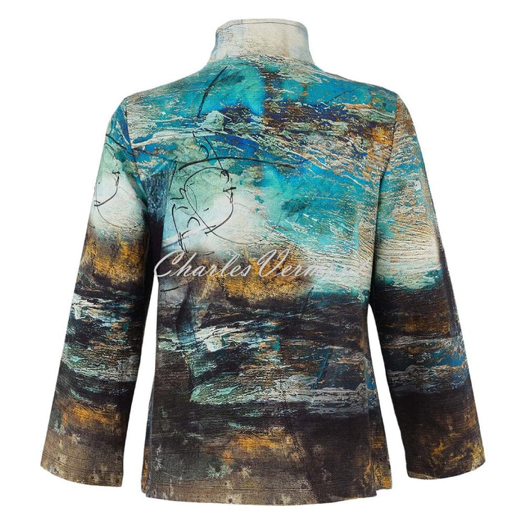 Dolcezza 'Life's Too Short' Button Jacket - Style 75606