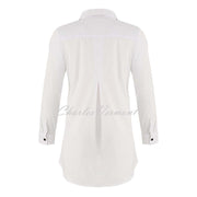 Dolcezza 'Baisti' Blouse With Rhinestone Detailing - Style 75625