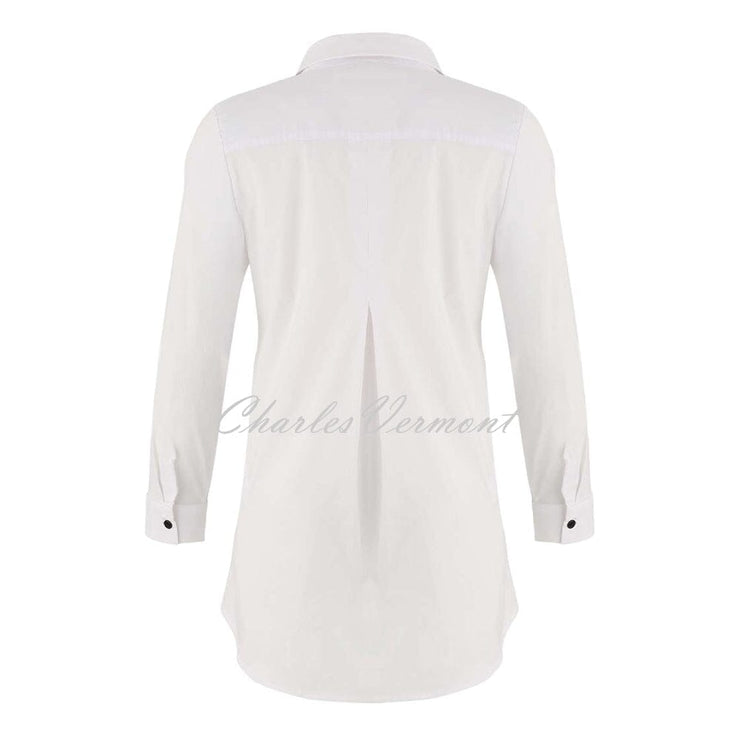 Dolcezza 'Baisti' Blouse With Rhinestone Detailing - Style 75625