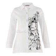 Dolcezza 'Baisti' Blouse With Rhinestone Detailing - Style 75625
