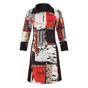 Dolcezza 'Bookworm' Dress With Zip Neckline - Style 75644