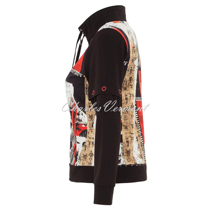 Dolcezza 'Bookworm' Jacket With Detachable Sleeves - Style 75645