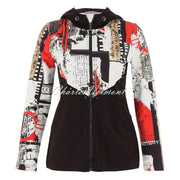 Dolcezza 'Bookworm' Hooded Zip Jacket - Style 75646