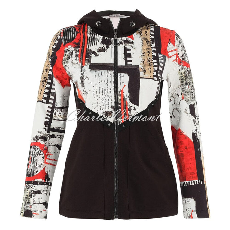 Dolcezza 'Bookworm' Hooded Zip Jacket - Style 75646