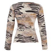 Dolcezza 'Unbalanced' V-Neck Top - Style 75680
