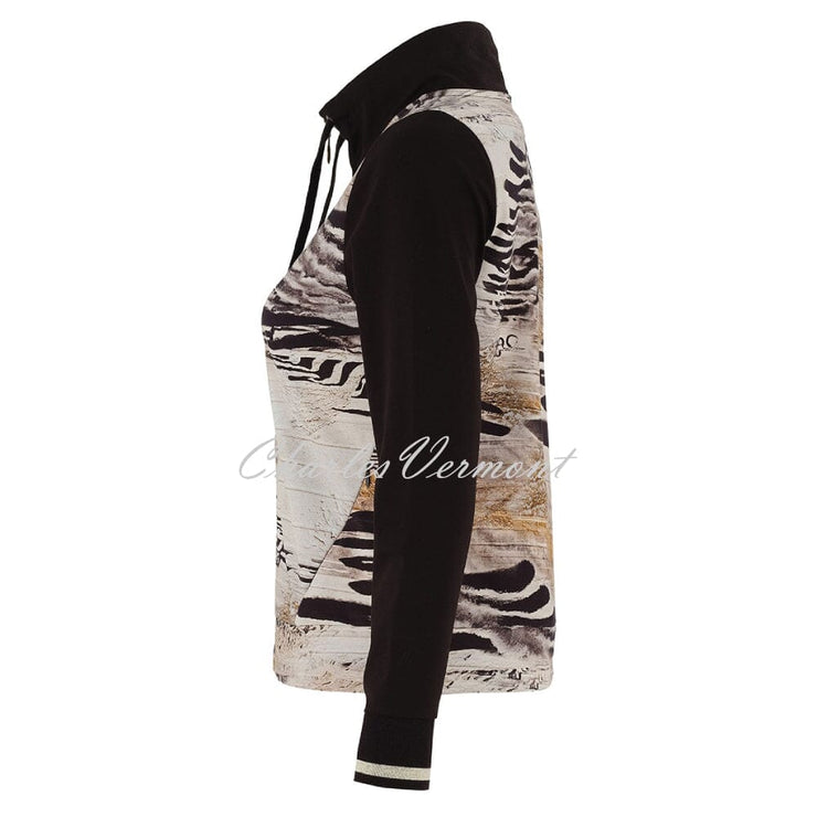 Dolcezza 'Unbalanced' Zip Jacket - Style 75688
