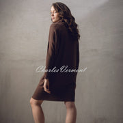 Marble Knit Dress - Style 7569-220 (Chocolate)
