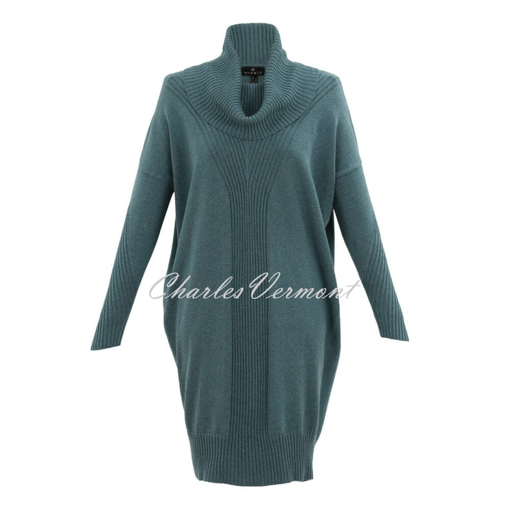 Marble Knit Dress - Style 7569-223 (Sea Foam)