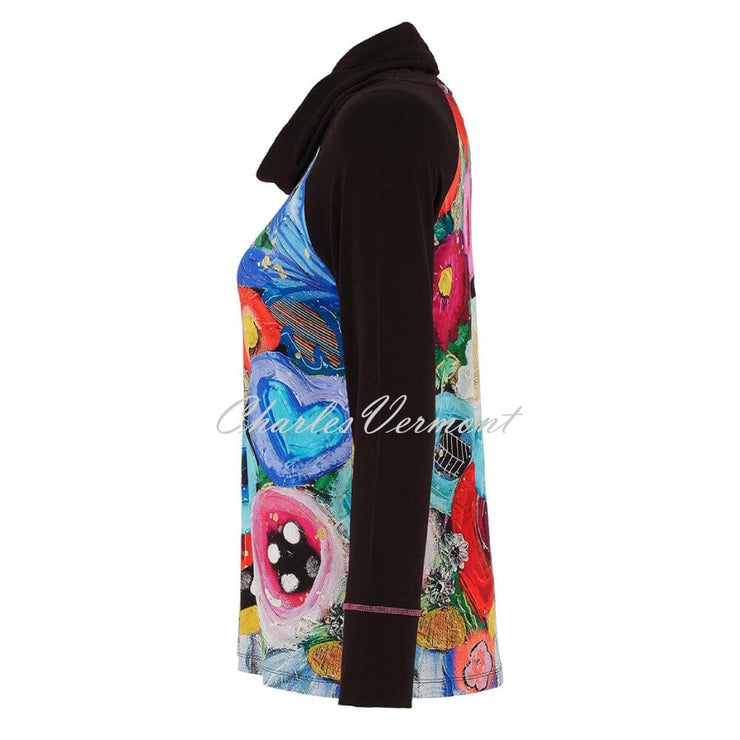 Dolcezza 'I Believe in Angels' Cowl Neck Top - Style 75701