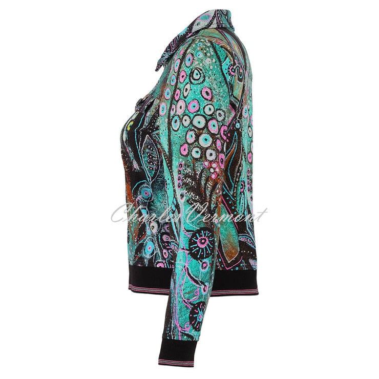 Dolcezza 'Enchanted Island' Printed Jacket - Style 75729
