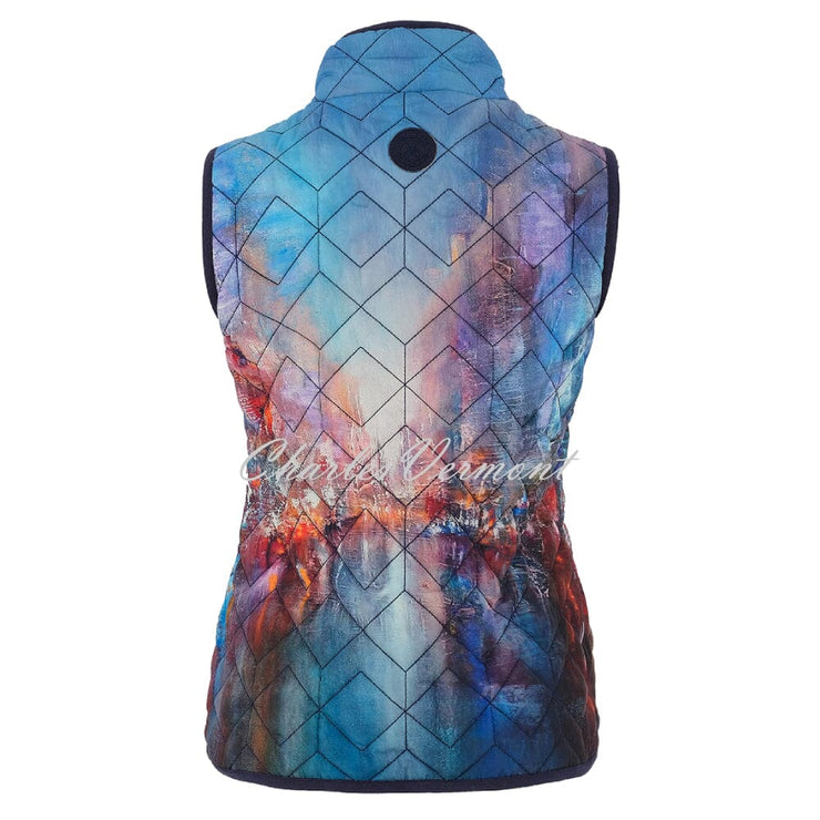 Dolcezza 'The Blue City' Lightweight Gilet - Style 75821