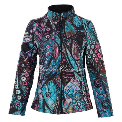 Dolcezza 'Enchanted Island' Quilted Jacket - Style 75833