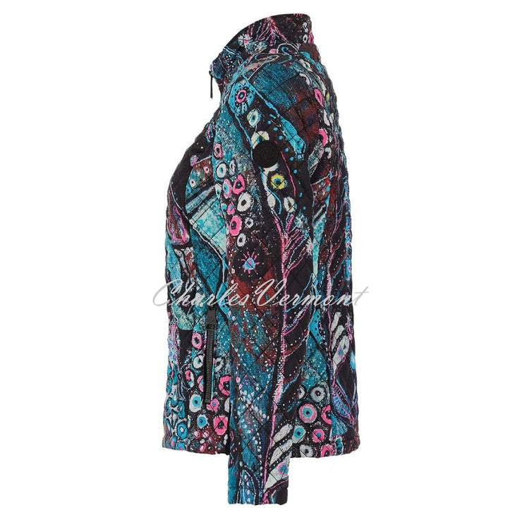 Dolcezza 'Enchanted Island' Quilted Jacket - Style 75833
