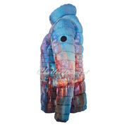 Dolcezza 'The Blue City' Padded Coat - Style 75838