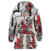Dolcezza 'Bookworm' Longline Hooded Coat - Style 75841