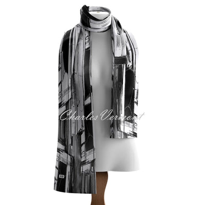 
Dolcezza 'Baisti' Scarf - Style 75903 (Black / White)
