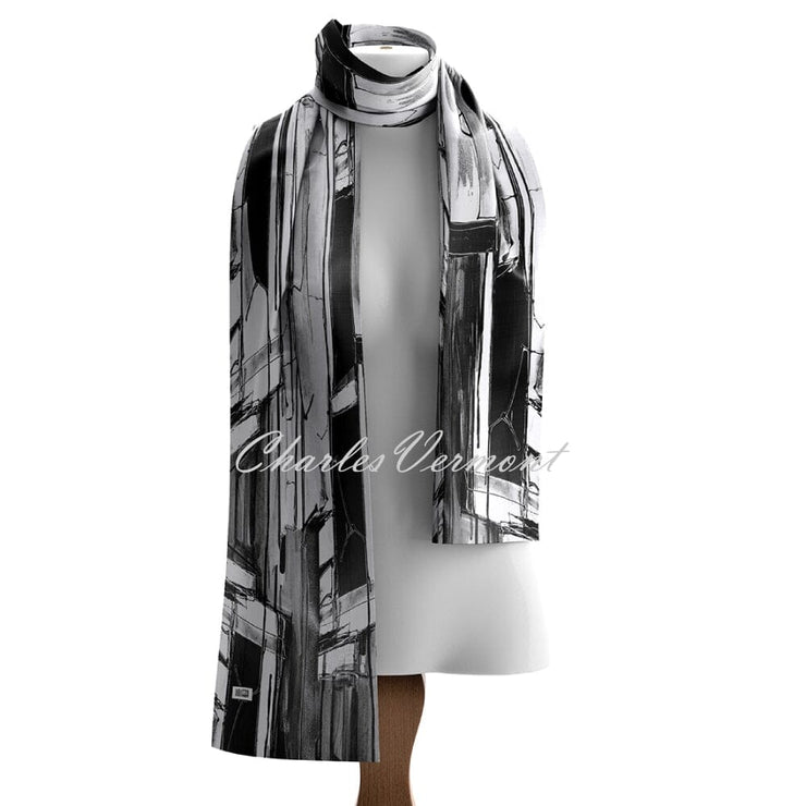 
Dolcezza 'Baisti' Scarf - Style 75903 (Black / White)
