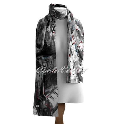 Dolcezza 'Piano Blues III' Scarf - Style 75909