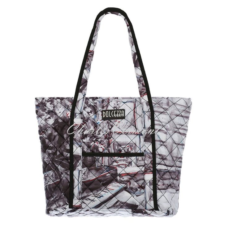Dolcezza 'Piano Blues III' Quilted Tote Bag - Style 75954