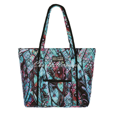 Dolcezza 'Enchanted Island' Quilted Tote Bag - Style 75955