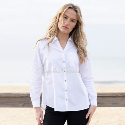 Marble Blouse - Style 8146-102 (White)
