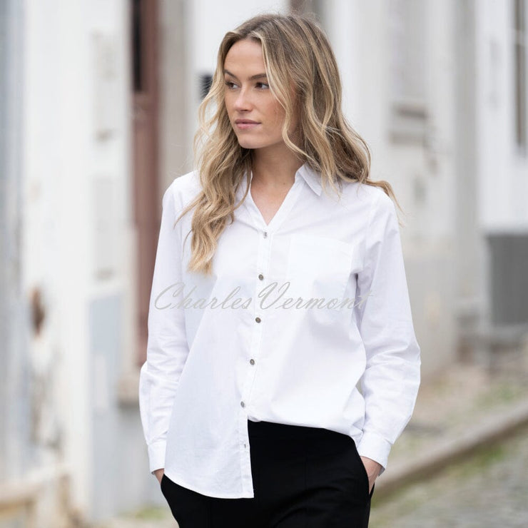 Marble Blouse - Style 8146-102 (White)