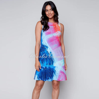 Claire Desjardins 'Tulips Tulip' Sleeveless Dress - Style 91476