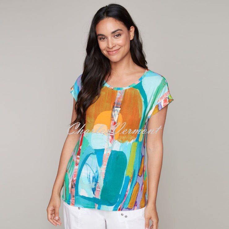 Claire Desjardins 'Peacock In A Pen' Top - Style 92107