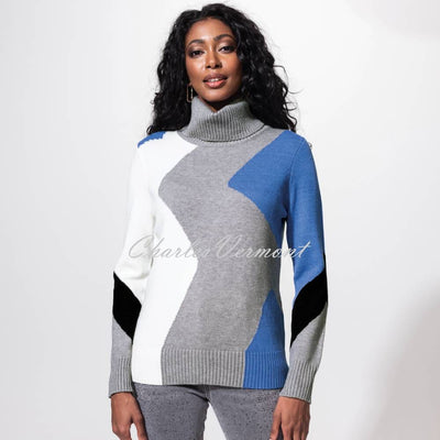 Alison Sheri Colour-Block Knit Sweater - Style A42400