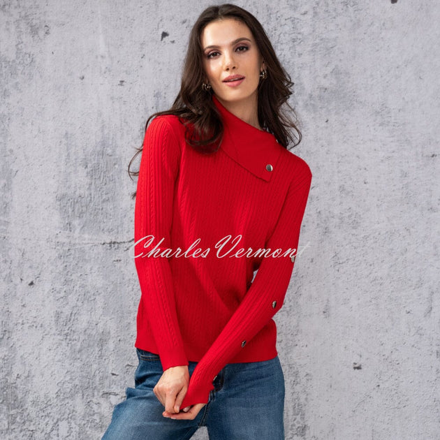 Alison Sheri Button Sweater - Style A44025 | Charles Vermont – Charles ...